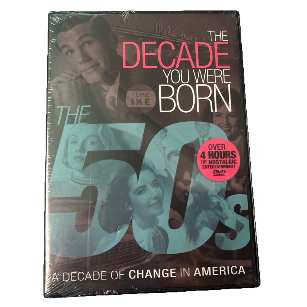 The Decade You Were Born - 1950s New Sealed